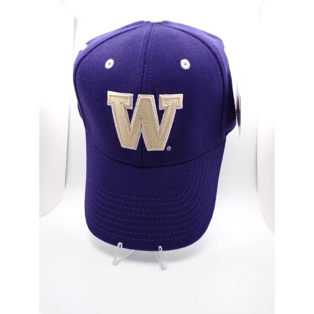 Washington Huskies Collegiate Purple Men Baseball Cap W Logo Hat